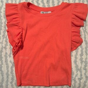 ZARA FRILL TOP